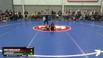 67 lbs Cons. Round 2 - Amir Fisher Rantisi, Scanlan Wrestling Academy vs James Ellis, Reston Herndon Youth Wrestling