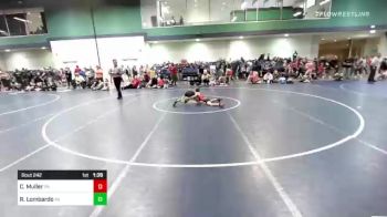 75 lbs Quarterfinal - Cael Muller, PA vs Rocco Lombardo, PA