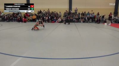 60 lbs Quarterfinal - Camden Stancer, Pinnacle vs Reece Chicoine, Siouxland Wrestling Academy