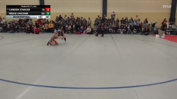 60 lbs Quarterfinal - Camden Stancer, Pinnacle vs Reece Chicoine, Siouxland Wrestling Academy