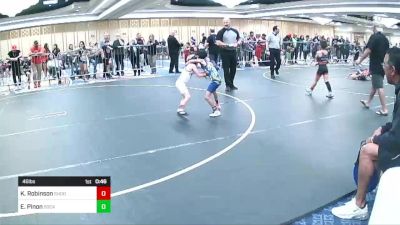 46 lbs Round Of 16 - Koen Robinson, Shootbox WC vs Eli Pinon, SoCal Hammers