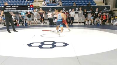 138 lbs Champ. Rd Of 32 - Grady Iverson, North Dakota vs Deven Lopez, Colorado