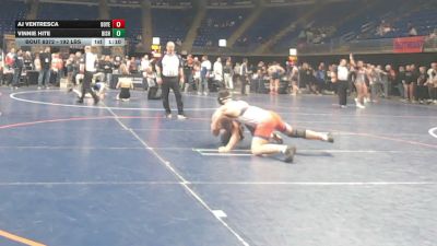 192 lbs Final - AJ Ventresca, Boyertown vs Vinnie Hite, Bishop Guilfoyle