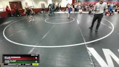157 lbs Champ. Round 2 - Rylan Robinson, Evanston vs Moss Plant, Laramie
