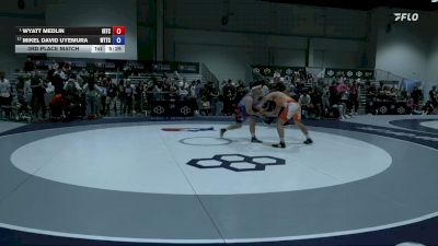 72 kg 3rd Place Match - Wyatt Medlin, Illinois Regional Training Center/Illini WC vs Mikel David Uyemura, World Team Training Center