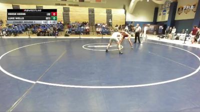 149 lbs Champ. Round 1 - Reese Keene, Unattached vs Luke Wells, Noke Wrestling RTC