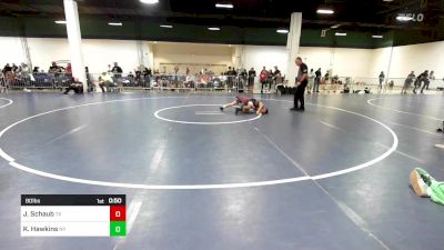 80 lbs Consi Of 8 #1 - Joshua Schaub, TX vs King Hawkins, NY