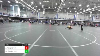 141 lbs Round Of 16 - Joe Fongaro, Rutgers vs Jordan Decatur, Kent State