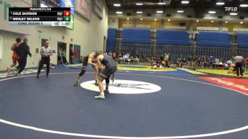 197 lbs Cons. Round 5 - Cole Jackson, Cal Poly vs Wesley Wilson, Cal Poly