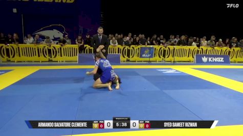 Syed Sameet Rizwan vs Armando Salvatore Clemente 2025 Pan IBJJF Jiu-Jitsu No-Gi Championship