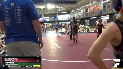 80 lbs Cons. Semis (16 Team) - Kai Weiss, The Untouchables vs James Strain, Higher Calling