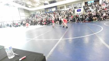 215 lbs Quarterfinal - Hyrum King, Spanish Fork vs Mitt Palmer, American Fork