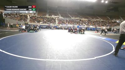 115-D2 Cons. Semi - Xavier Rodriguez Sanchez, Canyon View High School vs Caleb Valrie, Mountain Pointe High School