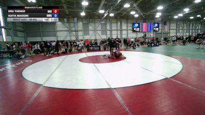59 kg Cons. Sub-rd Of 16 - Dru Turner, Okie Girls vs Kaiya Maggini, USA Gold Wrestling Club