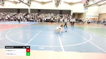 90-I lbs Round Of 16 - Gabe Benyo, Mat Assassins vs Thomas Perrota, Bitetto Trained Wrestling