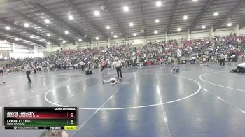 39 lbs Quarterfinal - Gavin Hancey, Fremont Wrestling Club vs Louie Cluff, Sons Of Atlas