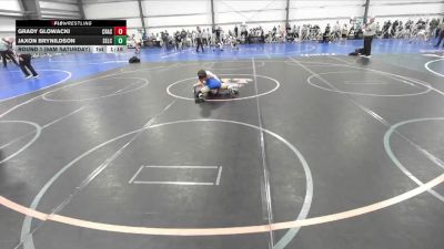 84 lbs Round 1 (9am Saturday) - Jaxon Brynildson, SELECT, UT vs Grady Glowacki, Crass Trained