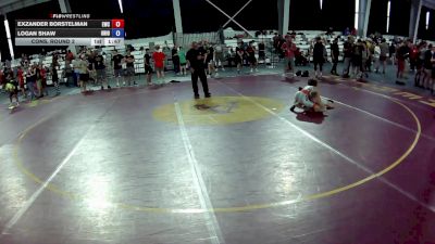 106 lbs Cons. Round 2 - Exzander Borstelman, Empyre Wrestling Club vs Logan Shaw, Ohio