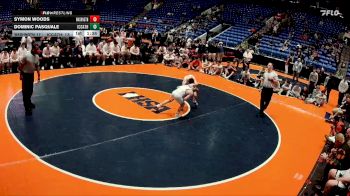 106 lbs Finals (8 Team) - Symon Woods, Washington vs Dominic Pasquale, Elmhurst (IC Catholic)
