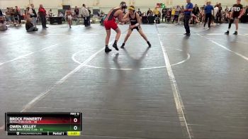 130 lbs Finals (8 Team) - Brock Finnerty, Revolution Elite vs Owen Kelley, NOVA Wrestling Club