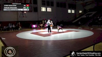 107 lbs Round 2 (3 Team) - Lyren Basalatan, Phillipsburg vs Harlee Stracuzzi, Somerville