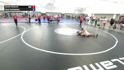 138 lbs Cons. Sub-semis - Isaiah Rosales, Revival School Of Wrestling vs Cruz Contreras