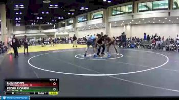 220 lbs Champ Round 1 (16 Team) - Pedro Ricardo, Wellington vs Luis Roman, D1 Wrestling Academy