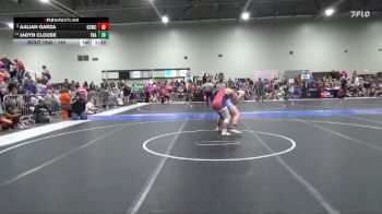 145 lbs Semifinal - Jadyn Clouse, Trailblazer vs Aaliah Garza, Garden City Wrestling Club