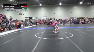 145 lbs Semifinal - Jadyn Clouse, Trailblazer vs Aaliah Garza, Garden City Wrestling Club