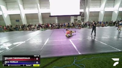 117 lbs Semifinal - William Theofanopoulos, NV vs Nico Murillo, UT