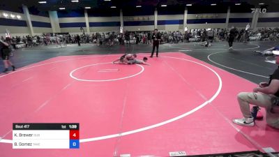 Rr Rnd 2 - Kendrick Brewer, Dub Wrestling vs Benjamin Gomez, Takedown Express