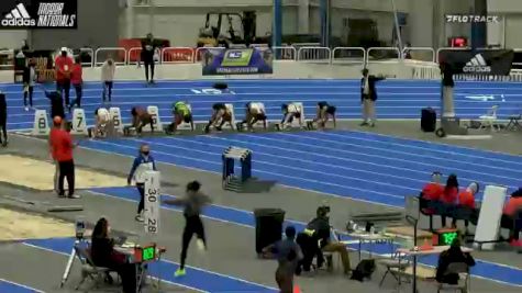 High School Girls' 60m Championship, Round 2 Heat 3