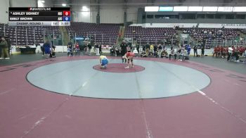 145 lbs Champ. Round 1 - Emily Brown, Alfred State vs Ashley Dehney, New England College