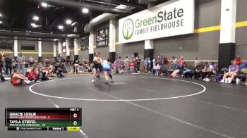 142 lbs Round 3 (16 Team) - Tayla Stiefel, Female Elite Wrestling vs Gracie Leslie, Grand View Wrestling Club