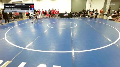 92 lbs Timothy Hill, Oregon vs Kannon Chambers, Georgia