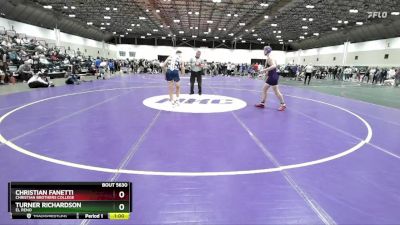 165A Cons. Round 3 - Christian Fanetti, Christian Brothers College vs Turner Richardson, El Reno