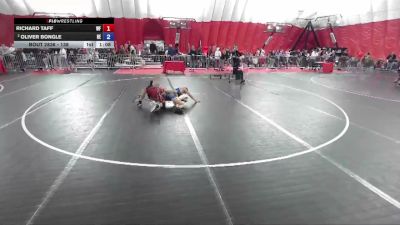 138 lbs Cons. Round 4 - Richard Taff, Wrestling Factory vs Oliver Bongle, RT Elite