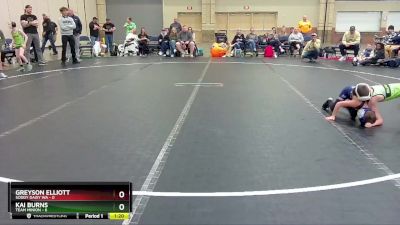 52 lbs Round 7 (8 Team) - Kai Burns, Team Minion vs Greyson Elliott, Soddy Daisy WA