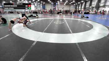 152 lbs Rr Rnd 1 - Maksim Marerri, Indiana Outlaws Orange vs Gabe Cohen, Vougars Wrestling