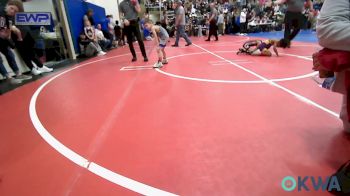 46 lbs Consi Of 8 #2 - Michael Cawthorne, Tiger Trained Wrestling vs Carter Mcculley, Claremore Wrestling Club