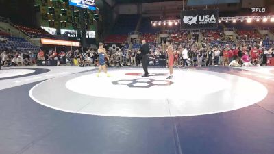 165 lbs 5th Place Match - Daniel Acosta, TX vs Luke Hoag, MN