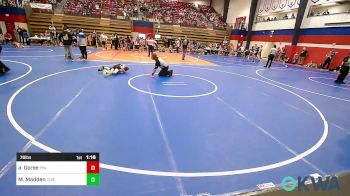 76 lbs Semifinal - Armond Goree, Pin-King All Stars vs Max Madden, Chieftain Wrestling Club