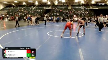 157 lbs Semifinal - Anwar Alli, Unattached vs Clayton Robinson, Chadron State