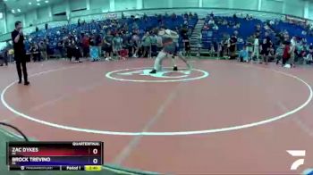 182 lbs Quarterfinal - Zac Dykes, MI vs Brock Trevino, MI