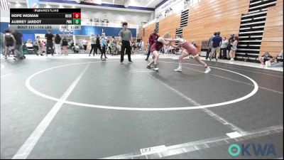 115 lbs Semifinal - Hope Widman, Husky Wrestling Club vs Aubrey Jardot, Perry Wrestling Academy