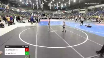 46 lbs Quarterfinal - Chase Chelewski, Colorado Outlaws vs Jackson Martin, Bear Cave
