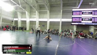 83 lbs Round 2 (4 Team) - Lexander Ramirez, Idaho 2 vs Jake Swanson, Western Nebraska