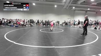 55 lbs Champ. Round 2 - Layne Martin, Michigan Premier WC vs Emilio Albanese, Grit Mat Club