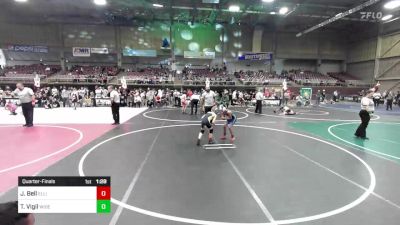 73 lbs Quarterfinal - Joe Bell, Ellicott Metro WC vs Torrance Jeter Vigil, Widefield WC