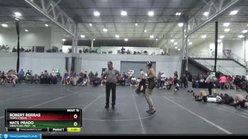 132 lbs Round 5 (6 Team) - Nate Prado, Wrestling Prep vs Robert Rerras, Terps Xtreme